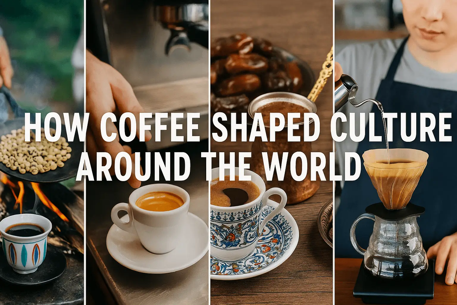 How Coffee Shaped Cultures Around the World