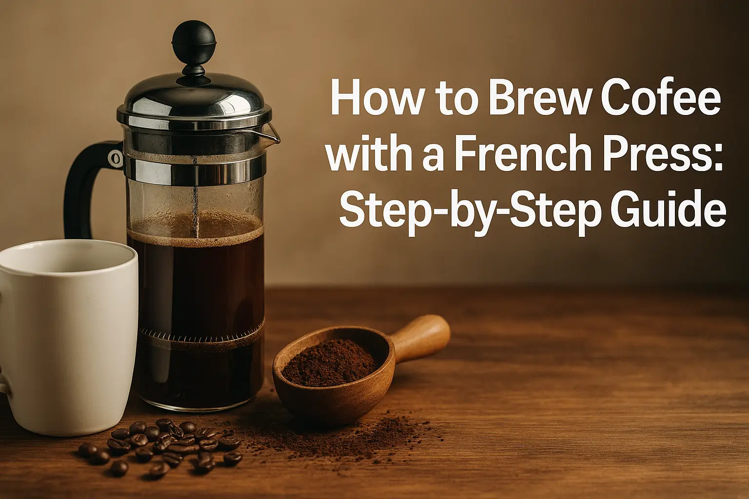 How to Brew Coffee with a French Press Step-by-Step Guide