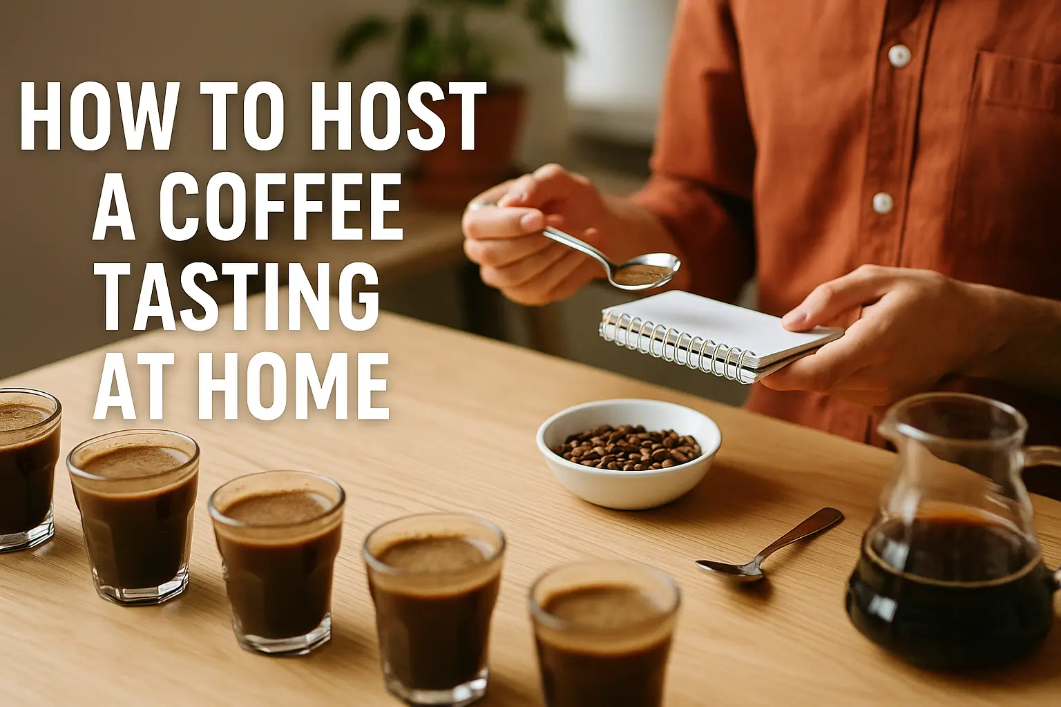 How to Host a Coffee Tasting at Home