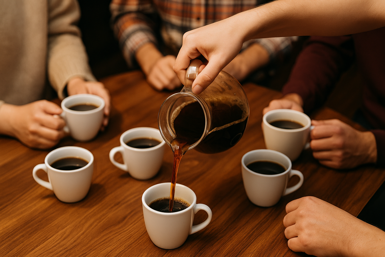 How to Make Coffee for a Crowd Tips for Group Brewing