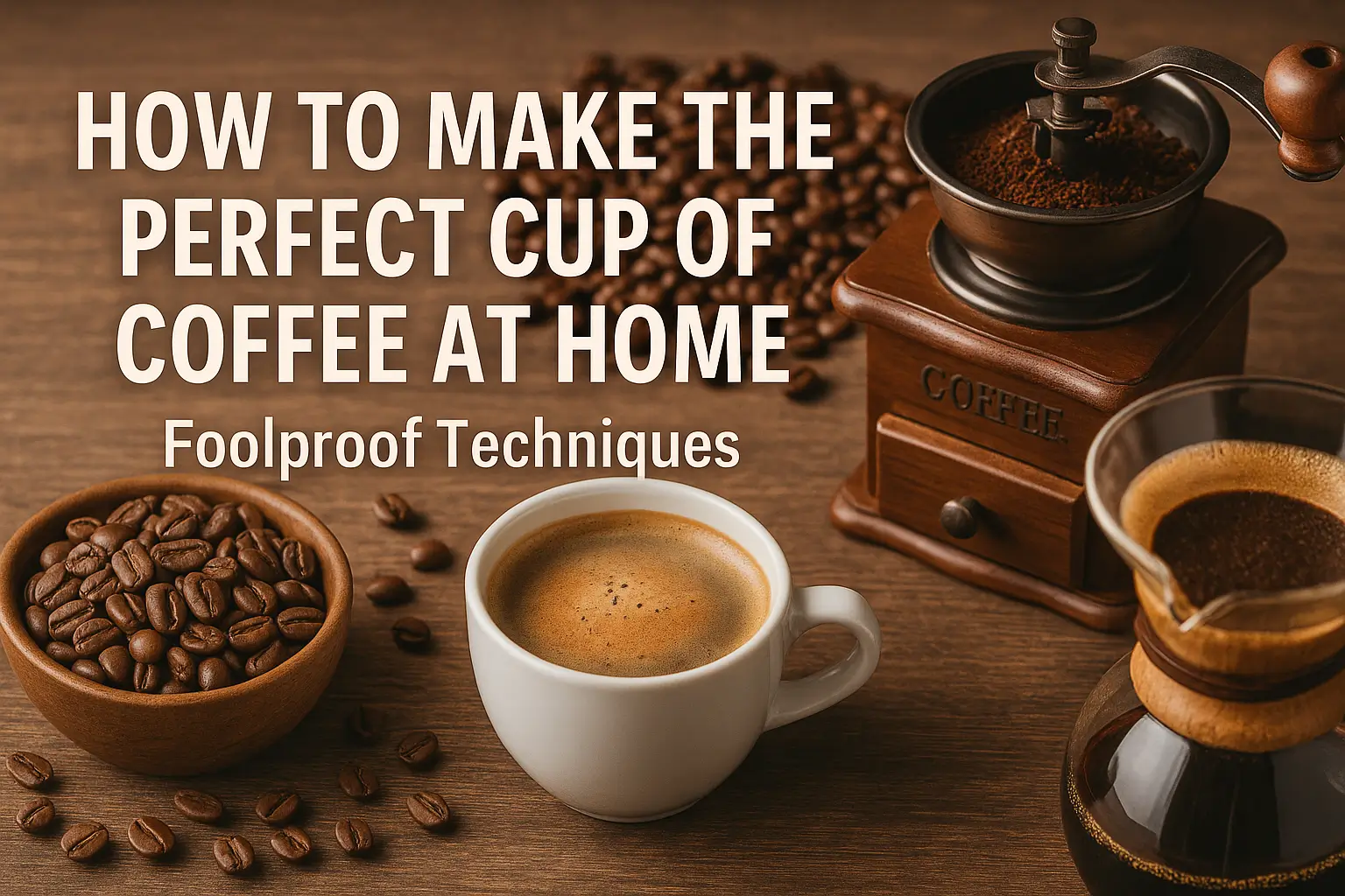 How to Make the Perfect Cup of Coffee at Home Foolproof Techniques