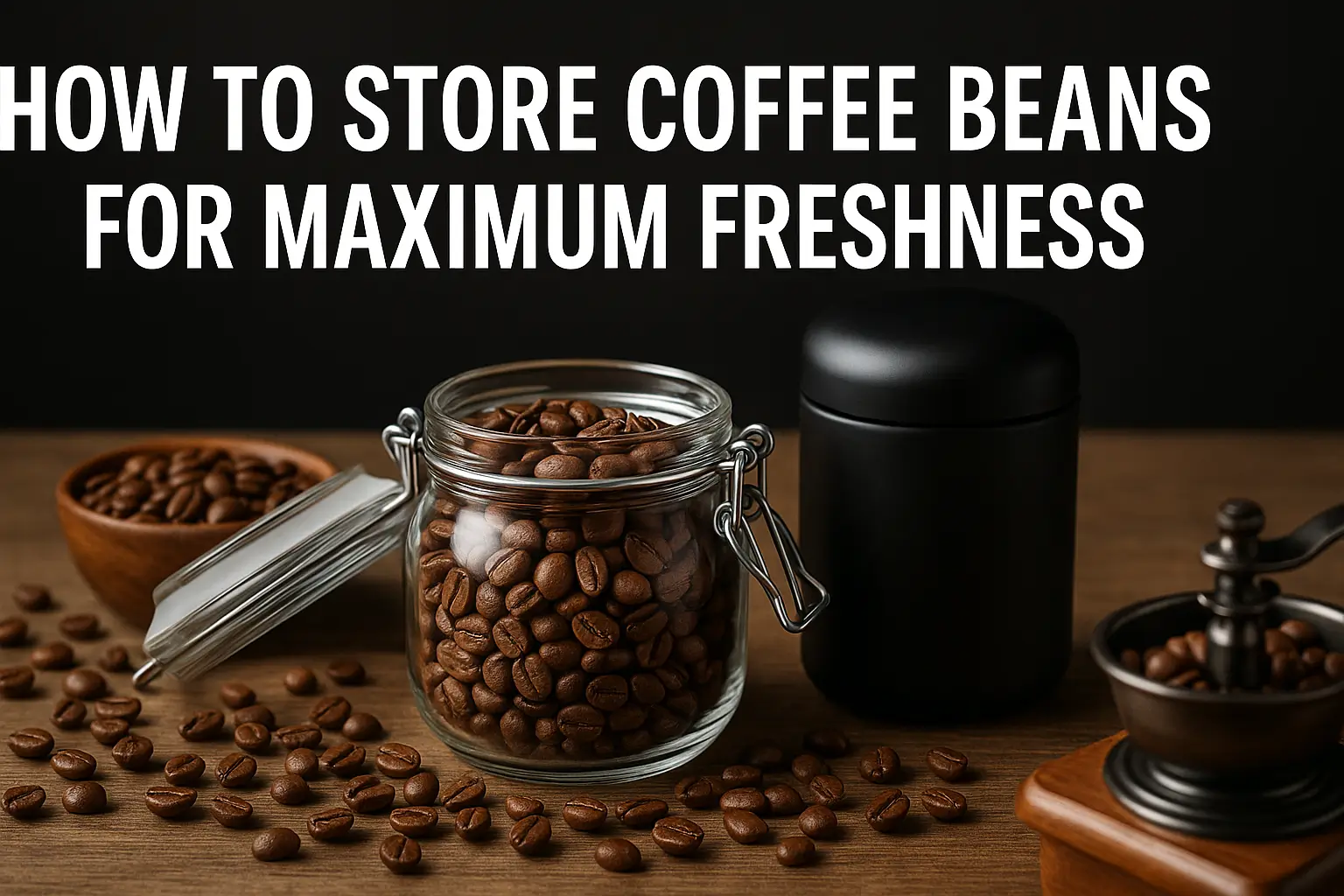 How to Store Coffee Beans for Maximum Freshness