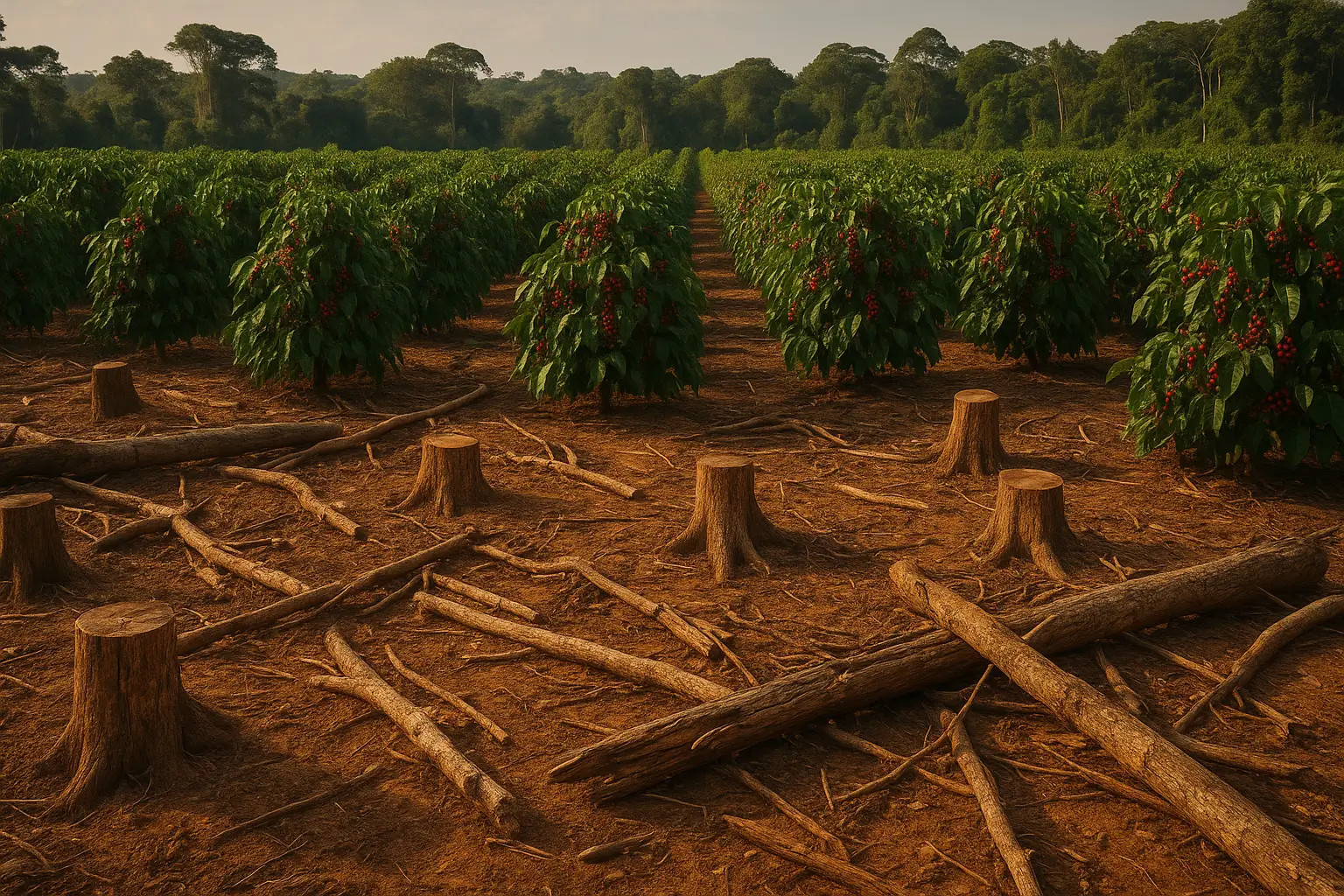 The Environmental Impact of Coffee Production