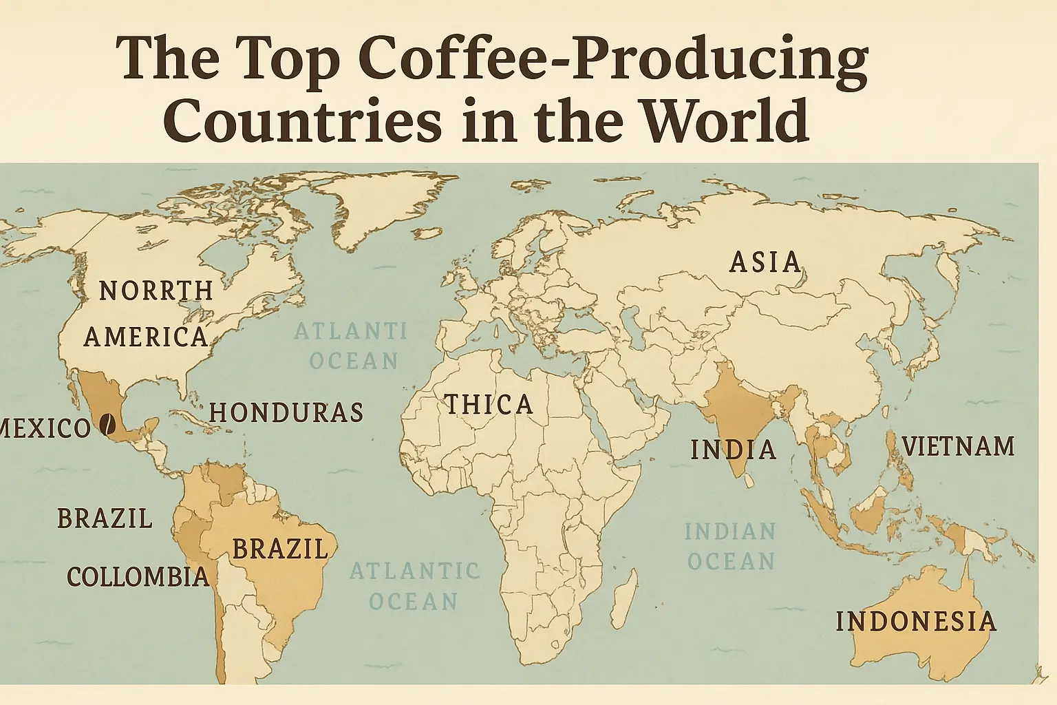 The Top Coffee-Producing Countries in the World
